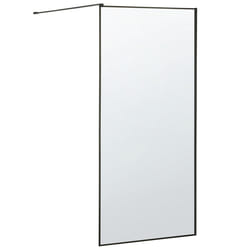 Shower Screen WASPAM II 900 x 1900 mm Black