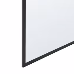 Shower Screen WASPAM II 900 x 1900 mm Black