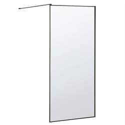 Shower Screen WASPAM II 1000 x 1900 mm Black