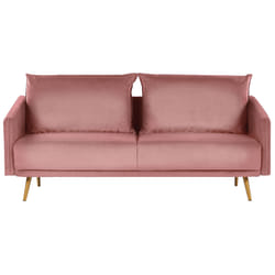 Sofa MAURA Velvet Pink 3 Seater
