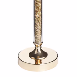 Candle Holder ABBEVILLE Glass 41 cm Gold