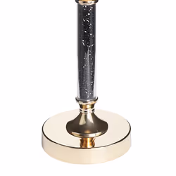 Candle Holder ABBEVILLE Glass 41 cm Black - Additional view 4
