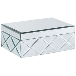 Trinket Box GORRON Glass Silver