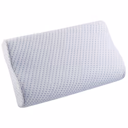 Bed Pillow KANGTO High Memory Foam 30 x 50 cm White