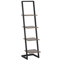4 Tier Bookcase JOPLIN 143 cm Black