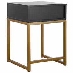 Side Table LARGO Black