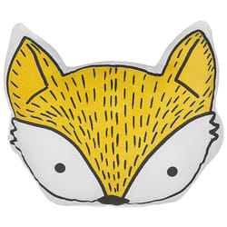 Cotton Kids Cushion Fox 50 x 40 cm Yellow VADODARA