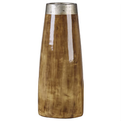 Decorative Vase CYRENE Ceramic 50 cm Dark Brown