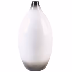 Decorative Vase BAEZA Ceramic 46 cm White