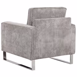 Armchair VIND Corduroy Light Grey - Additional view 4