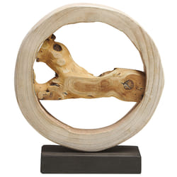 Figurine OCAMPO Wood Light Brown