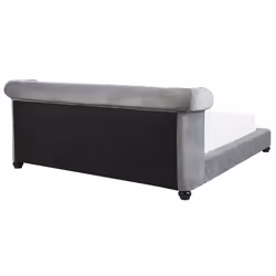 Bed Velvet CAVAILLON 180 x 200 cm (EU Super King) Light Grey - Additional view 4