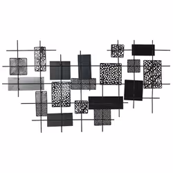 Wall Decor ASTATINE Metal 50 cm Gold