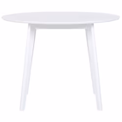 Dining Set ROXBY White 4 Seater