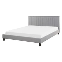 Bed Fabric POITIERS 140 x 200 cm (EU Double) Light Grey