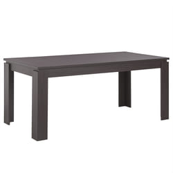 Dining Table VITON Dark Brown 180 cm 90 cm