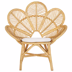 Peacock Chair FLORENTINE Rattan Natural