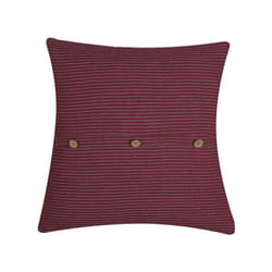 Cushion Striped 45 x 45 cm Red CAMPANULA