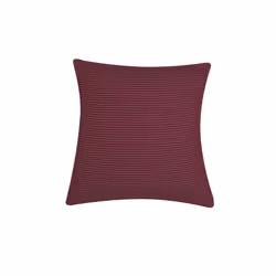 Cushion Striped 45 x 45 cm Red CAMPANULA