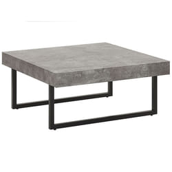 Coffee Table DELUZ Grey Concrete Effect