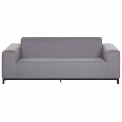 Garden Sofa 3 Seater ROVIGO Grey