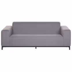Garden Lounge Set with Table 5 Seater ROVIGO Grey