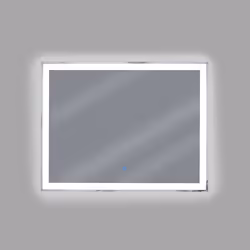 LED Bathroom Mirror ARGENS 90 cm 70 cm Silver - Additional view 4