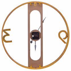 Wall Clock MULHOUSE 50 cm Brown