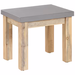 Garden Chair OSTUNI Concrete Grey