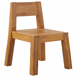 Garden Chair LIVORNO Acacia Wood Brown