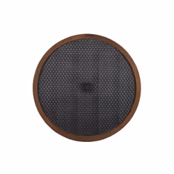 Wall Clock Ã¸ 60 cm Dark Wood CUILCO