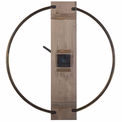 Wall Clock CASITAS 47 cm Wood Gold