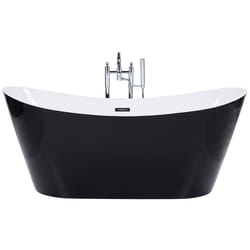Freestanding Bathtub ANTIGUA 1800 x 780 mm Black
