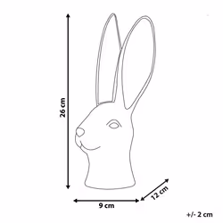 Figurine Rabbit GUERANDE Ceramic White