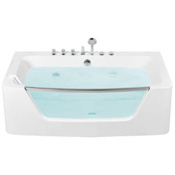 Corner Hot Tub BARRANCA 1700 x 850 mm White