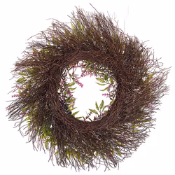 Decorative Wreath Ã¸ 50 cm Purple TELDE