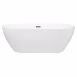 Freestanding Bathtub CARRERA 1600 x 750 mm White - Additional view 4