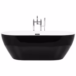 Freestanding Bathtub CARRERA 1600 x 750 mm Black