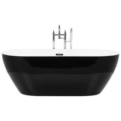 Freestanding Bathtub CARRERA 1600 x 750 mm Black