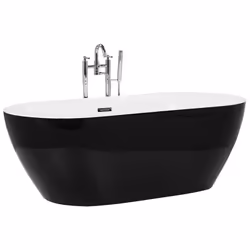 Freestanding Bathtub CARRERA 1600 x 750 mm Black