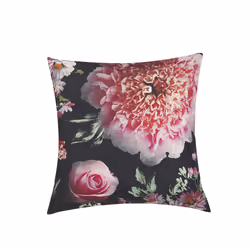 Set of 2 Cushions Flower Pattern 45 x 45 cm Multicolour HEDERA