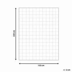 Double-Layered All-Season Duvet KORAB Polyester 155 x 220 cm