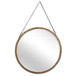 Wall Mirror AUTUN 60 cm 60 cm Metal Gold