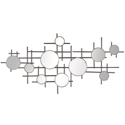 Wall Mirror IBOS 113 cm 55 cm Metal Black