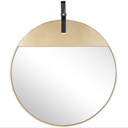 Wall Mirror GURS 60 cm 60 cm Metal Gold