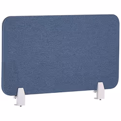 Desk Screen 72 x 40 cm Blue WALLY