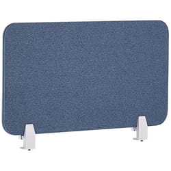 Desk Screen 72 x 40 cm Blue WALLY