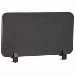 Desk Screen 80 x 40 cm Dark Grey WALLY