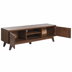 TV Stand PRESCOT Dark Brown