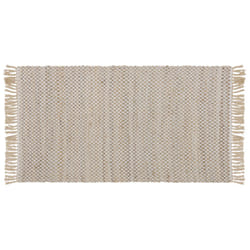 Jute Area Rug 80 x 150 cm Beige ZERDALI